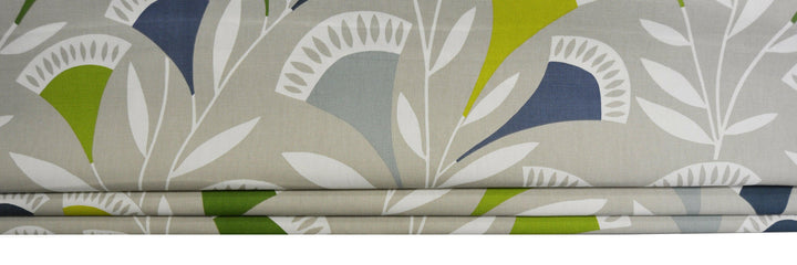 Scion - Noukku - Citrus / Glacier / Biscuit - Professionally Made Roman Blind Made to Measure.