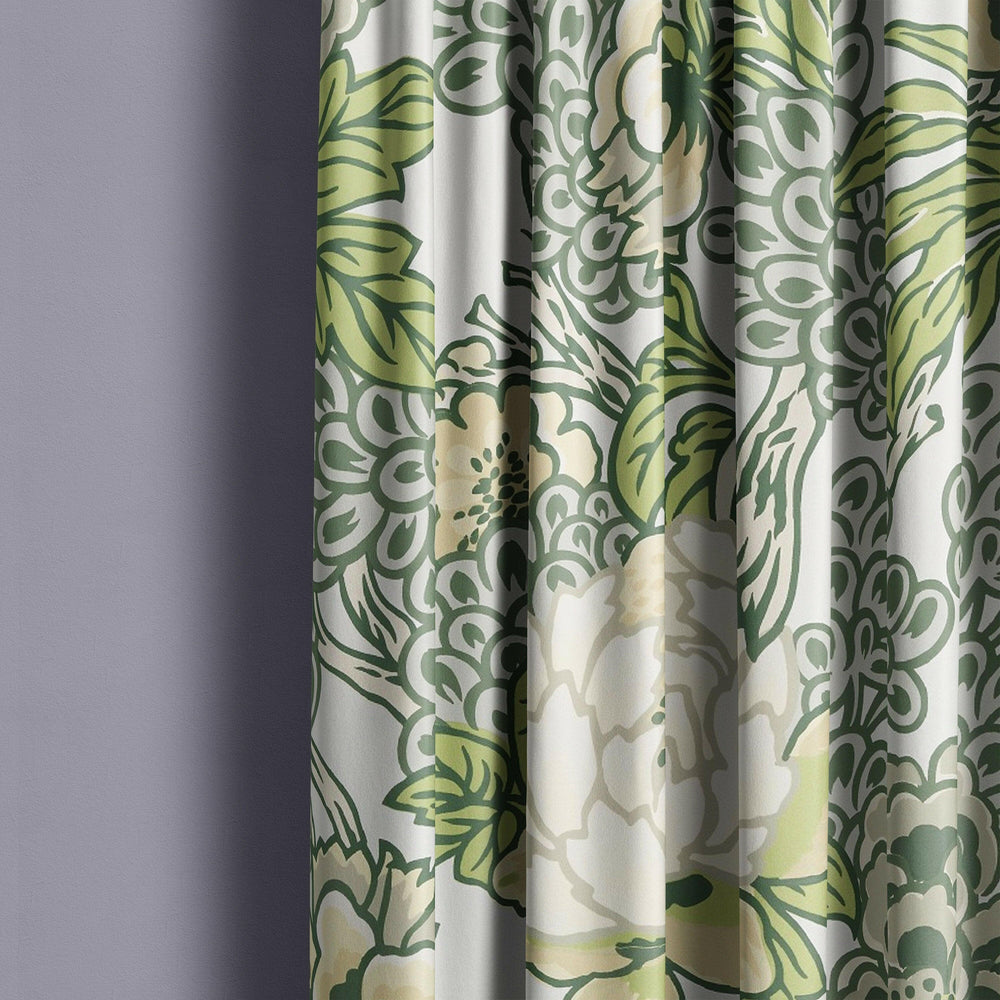 Thibaut - honshu - robin's egg - curtains made to measure drapes designer home décor.