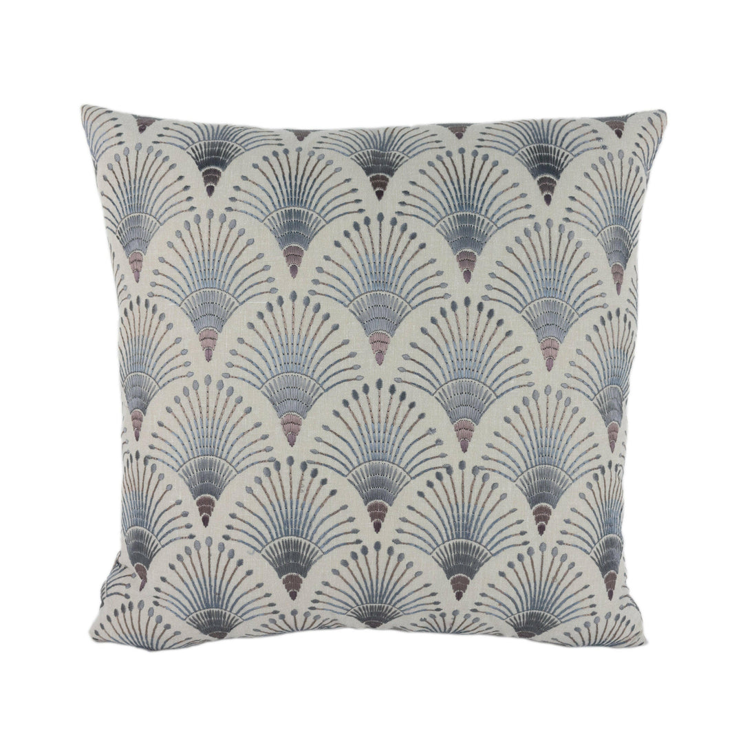 Iliv - Camille - Steel - Stunning Designer Embordered Cushion Cover Throw Pillow Home Decor.