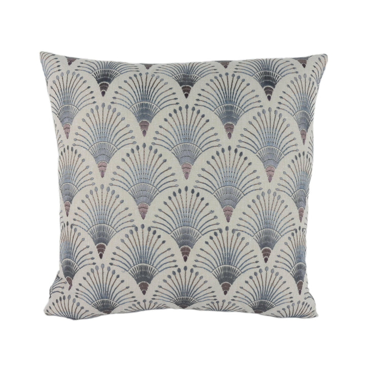 Iliv - Camille - Steel - Stunning Designer Embordered Cushion Cover Throw Pillow Home Decor.