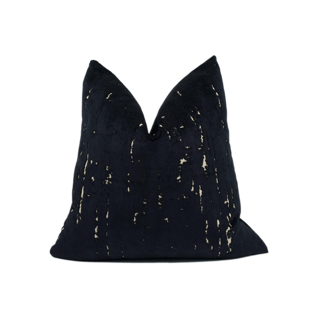 Stunning Plush Modern Abstract Cut Velvet Cushion Cover - Handmade Throw Pillow - Designer Home Décor.