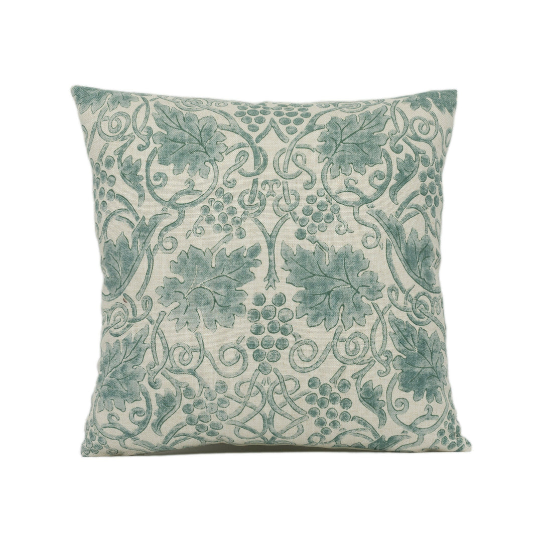 William Morris - Grapevine - Sage - Traditional English Floral Cushion Cover - Handmade Throw Pillow - Designer Home Décor.