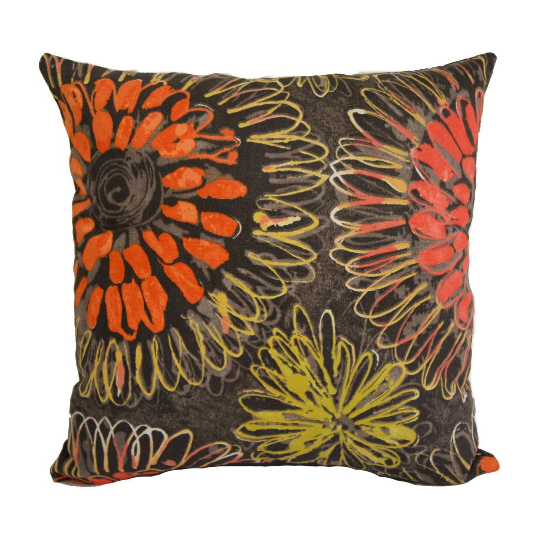 Scion - Aloha - Spice - Warm Vibrant Floral Batik Style Cushion Cover - Handmade Throw Pillow Designer Home Decor.