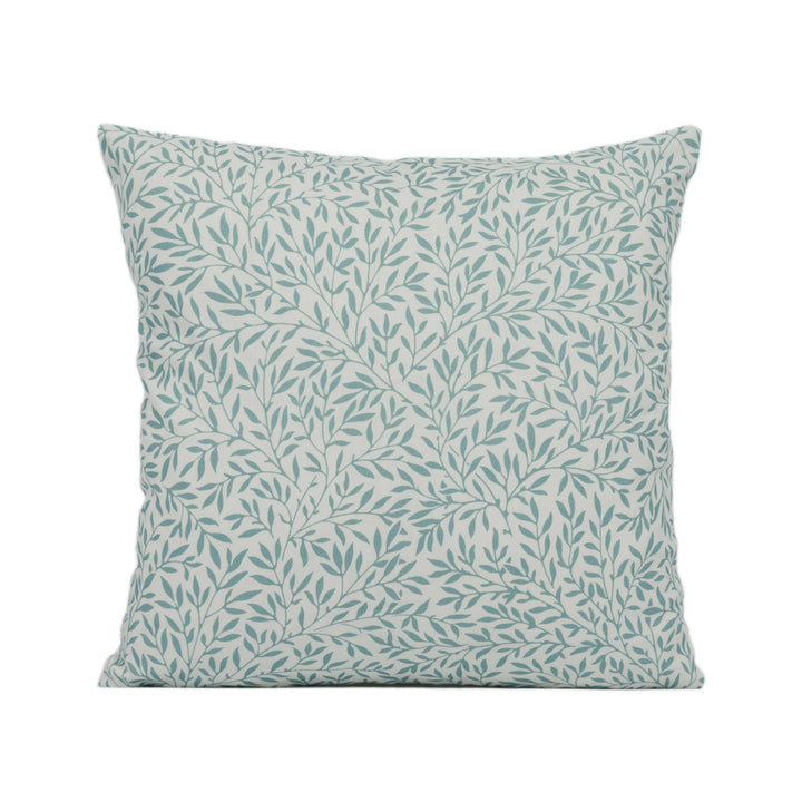 William Morris - Standen - Sea Glass - Delicate Leaf Vine Cushion Cover - Handmade Throw Pillow - Designer Home Décor.