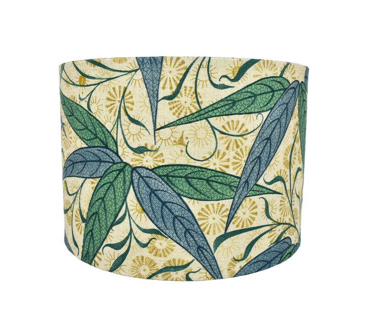 William Morris - Bamboo  - Thyme / Artichoke - Lampshade - Ceiling shade - Stunning Handmade.