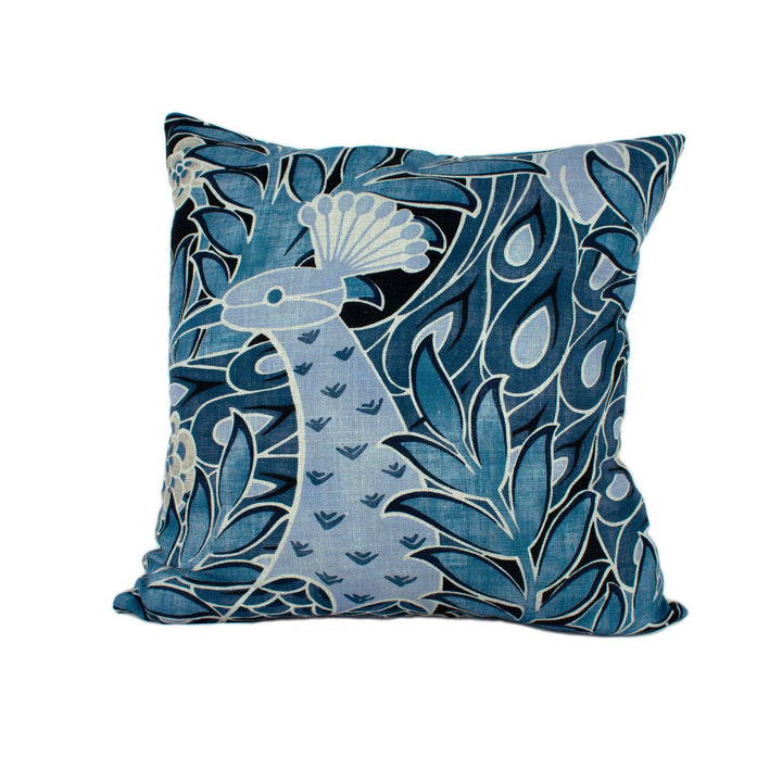 Thibaut - Desmond - Navy - Cushion Cover Throw Pillow Designer Home Decor.