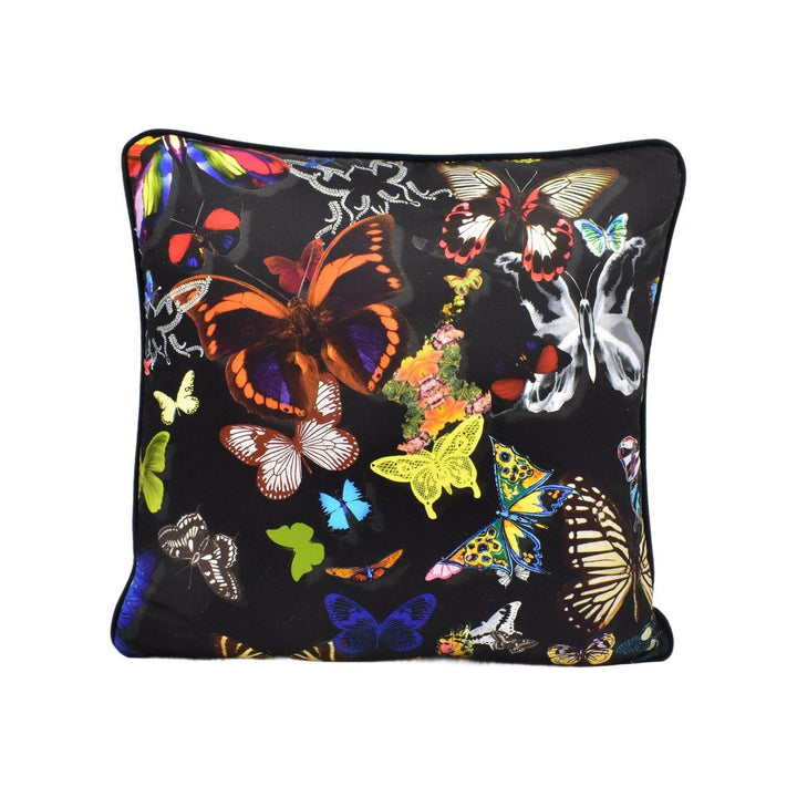 Christian Lacroix x Designers Guild - Butterfly Parade - Oscuro - Stunning Maximalist Butterflies Designer Cushion Cover - Luxury Throw.