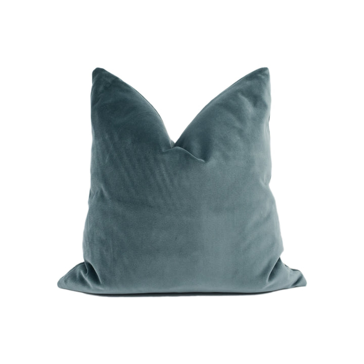 Designers Guild - Varese - Mist - Luxurious Plush Cotton Velvet Cushion Cover - Handmade Throw Pillow - Designer Home Décor