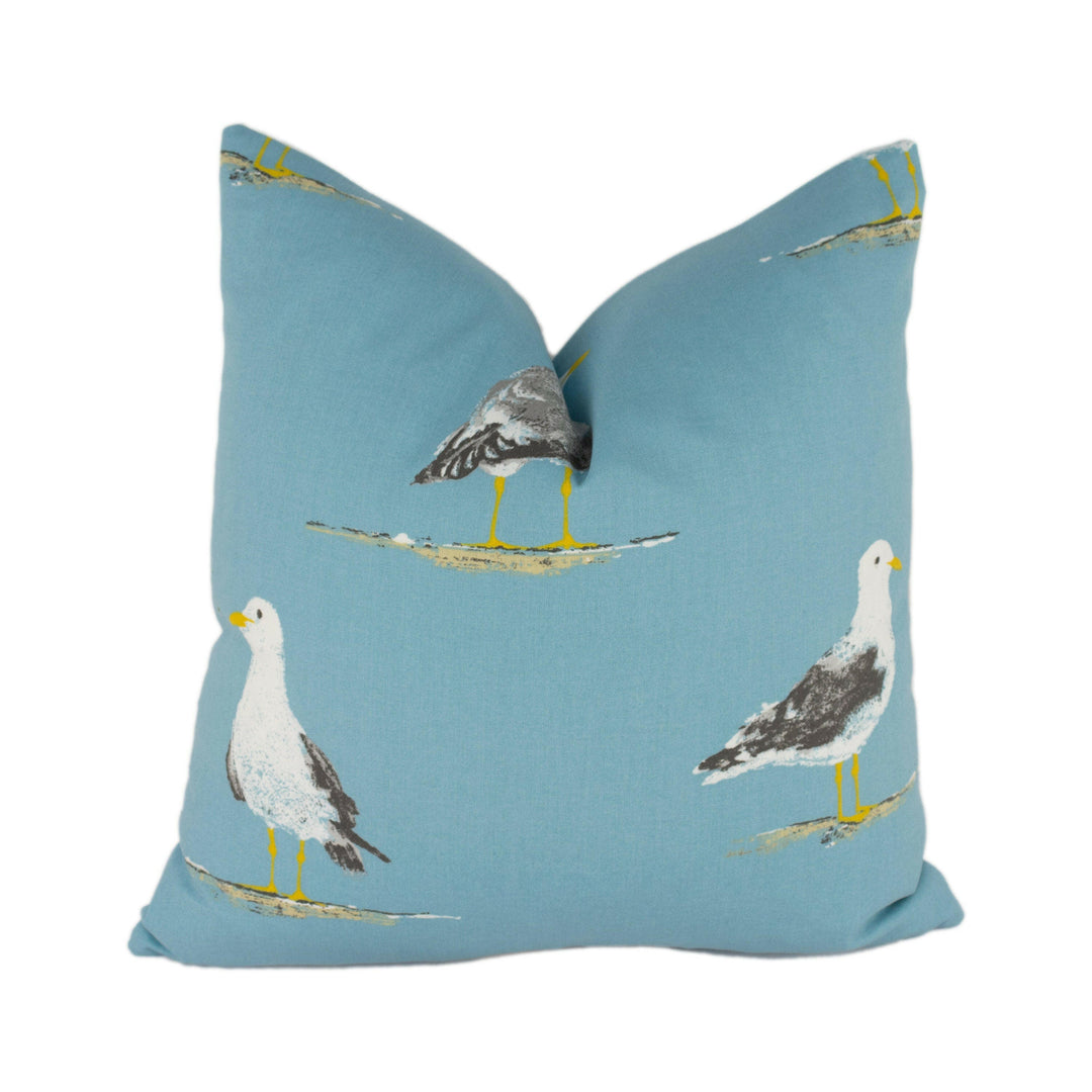 Sanderson - Shore Birds - Pacific - Stunning Designer Cushion Cover Home Decor Throw Pillow.