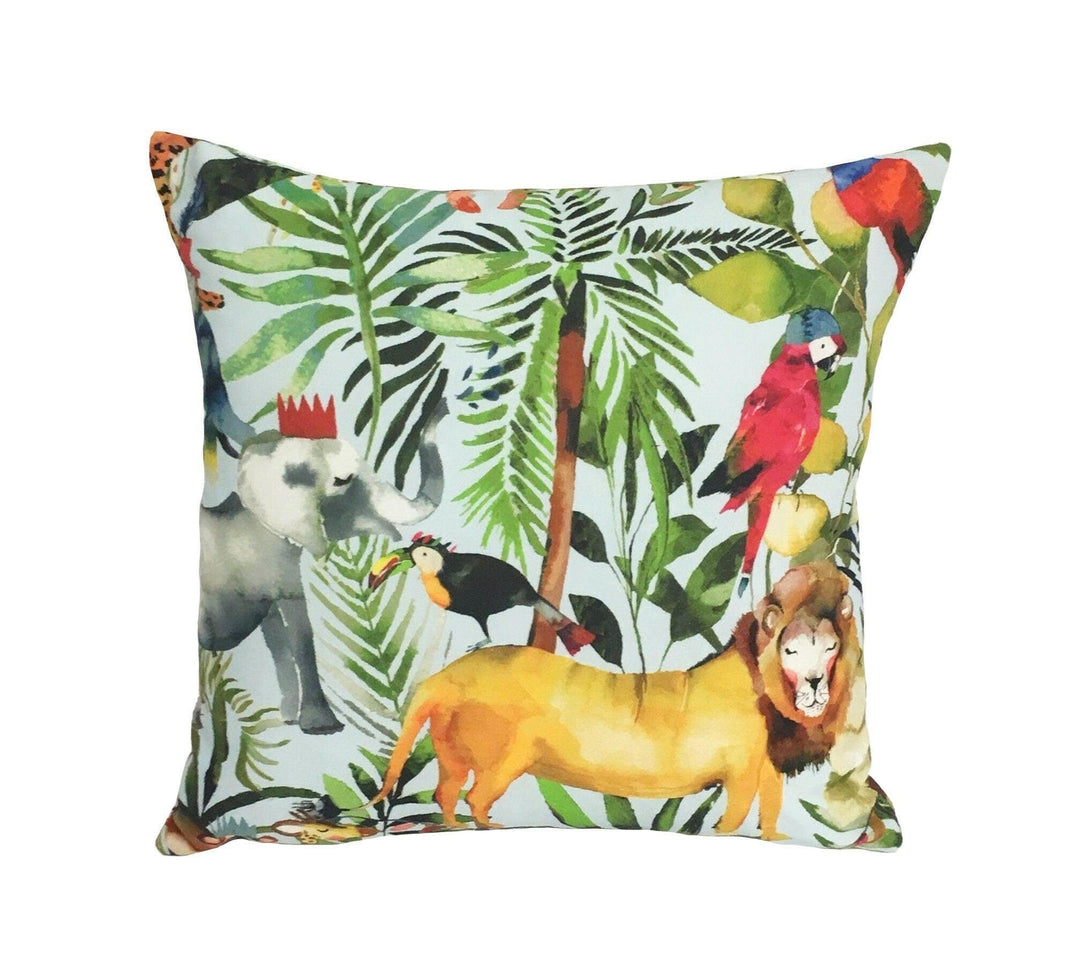 Prestigious Textiles - King Of The Jungle - Waterfall - Cushion Cover Throw Pillow Designer Home Decor.