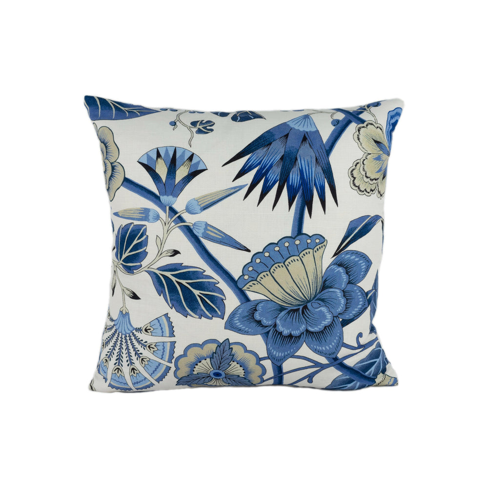 Anna French x Thibaut - Cleo - Blue / White - Stunning Cushion Cover Pillow Throw Designer Home Decor.