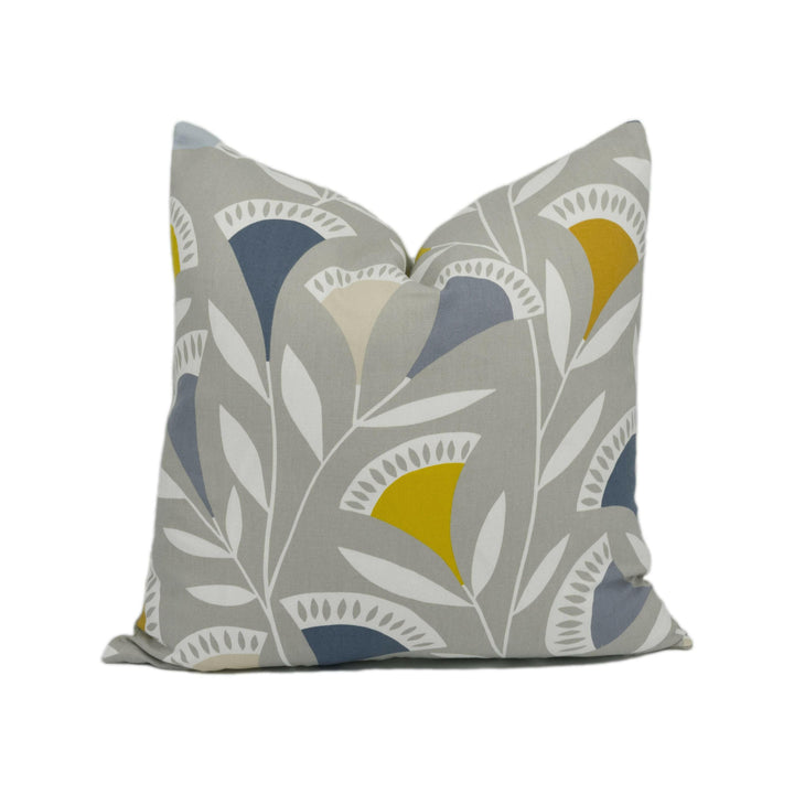 Scion - Noukku - 5 Colourways Available - Retro Geometric Floral Cushion Cover - Handmade Throw Pillow - Designer Home Decor.