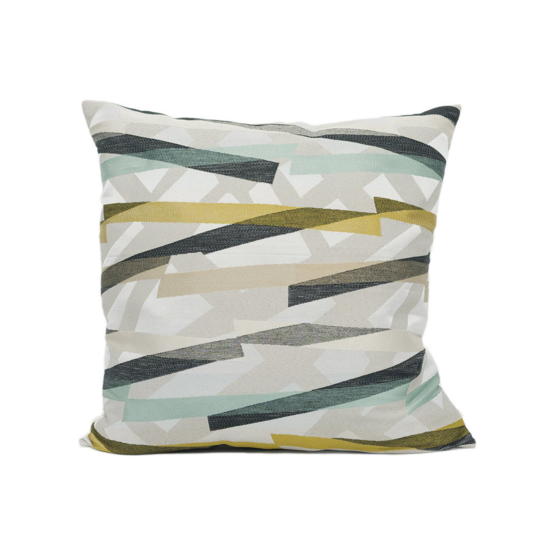 Harlequin - Diffinity - Gold /Topaz - Stunning Woven Embroidered Effect Cushion Cover Throw Pillow Designer Home Décor