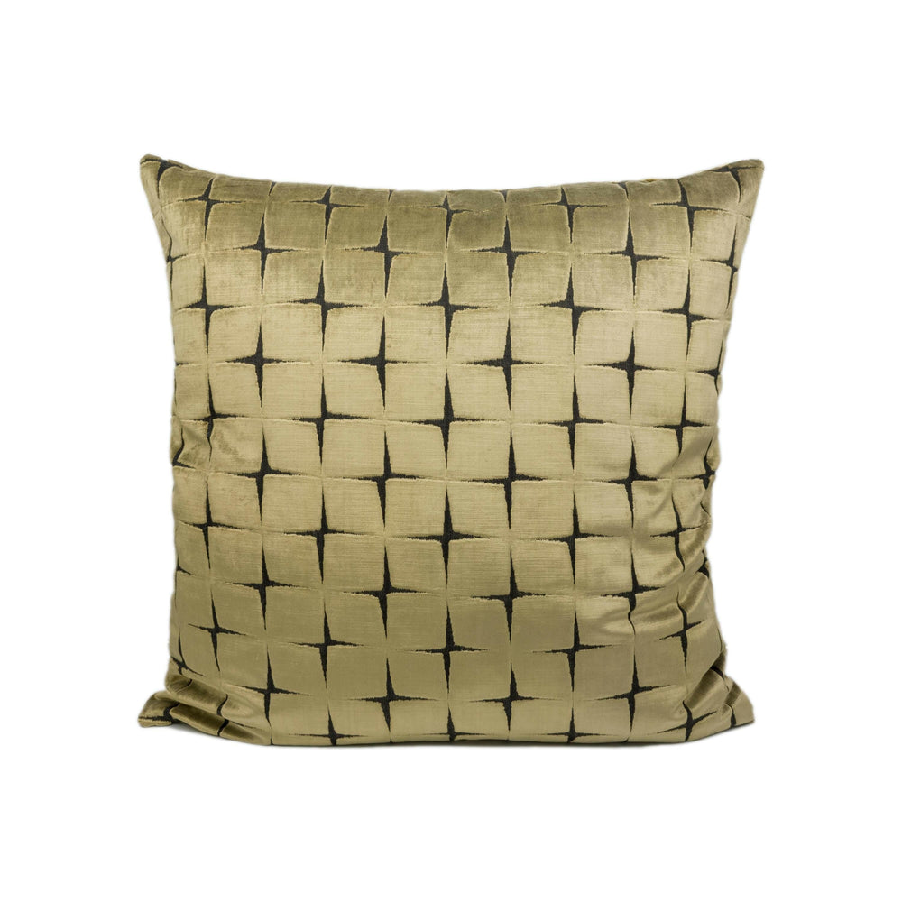 Harlequin - Issoria - Sepia - Glamorous Designer Cut Velvet Cushion Cover Throw Pillow Handmade Home Décor.