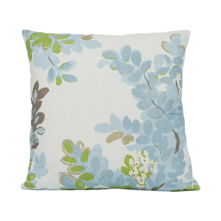 Thibaut - Central Park - Spa Blue - Mesmerizing 1930's New York Tree Canopy Designer Cushion Cover - Luxury Throw Pillow - Handmade Home.