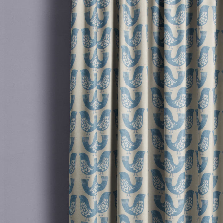 Iliv - Scandi Birds - Capri - Curtains Made to Measure Drapes Designer Home Décor