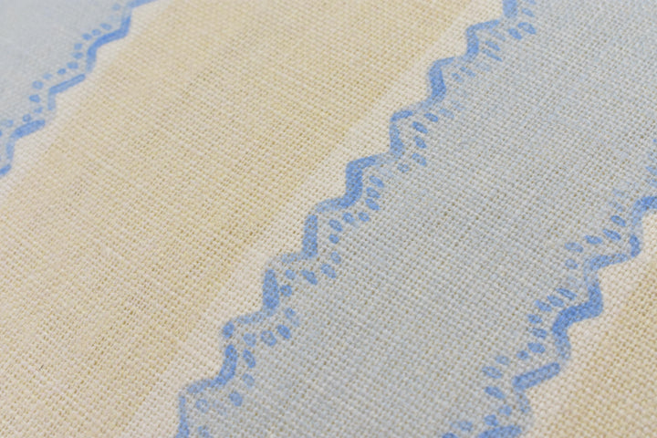 Linwood – Croquet – Violane – Designer Painterly Stripe Linen Cushion Cover
