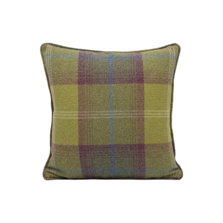 Porter & Stone - Balmoral - Pistachio - Cushion Cover Pillow Throw Stunning Self Piped.