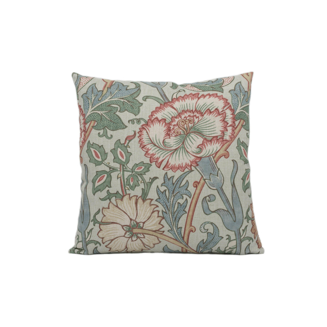 William Morris - Pink &amp; Rose - Eggshell / Rose - Cushion Cover Throw Pillow Designer Home Decor.