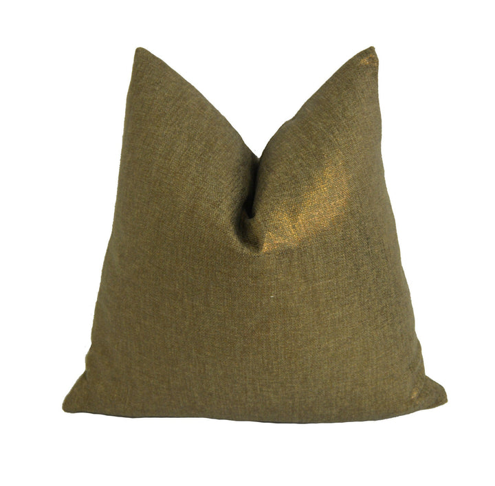 Prestigious - Aquilo - Copper - Stylish Metallic Copper Cushion Cover - Handmade Throw Pillow Designer Home Decor.