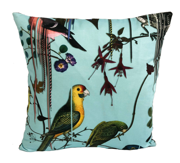 Christian Lacroix for Designers Guild - Birds Sinfonia - Source - Expressive Bird Iconic Botanical Designer Cushion Cover - Luxury Pillow