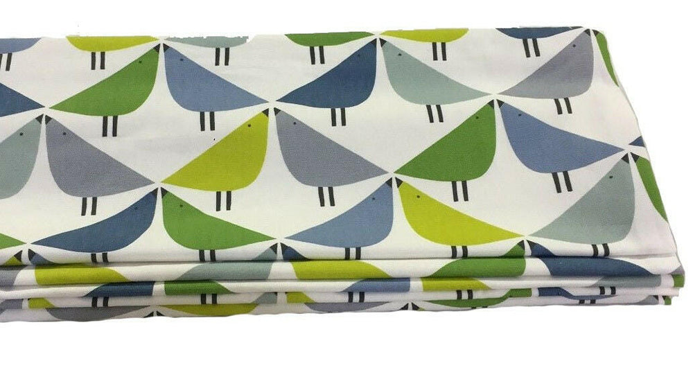 Scion -Lintu - Gecko/Pacific/Glazier  Made To Measure Professionally Made Roman Blind.