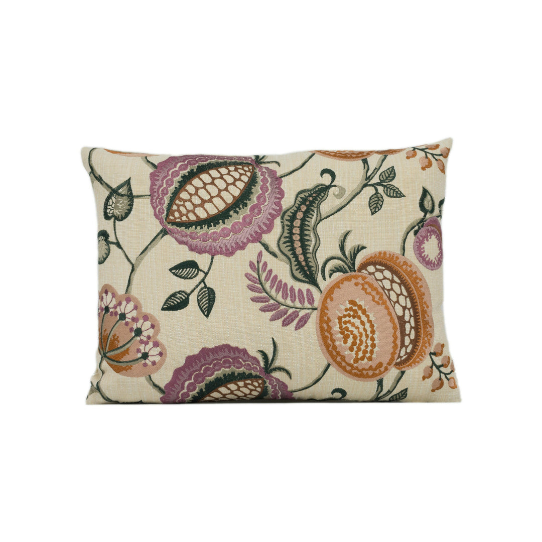 Iliv - Figs & Strawberries - Eden - Classic Floral Fruit Cushion Cover - Handmade Throw Pillow - Designer Home Décor.