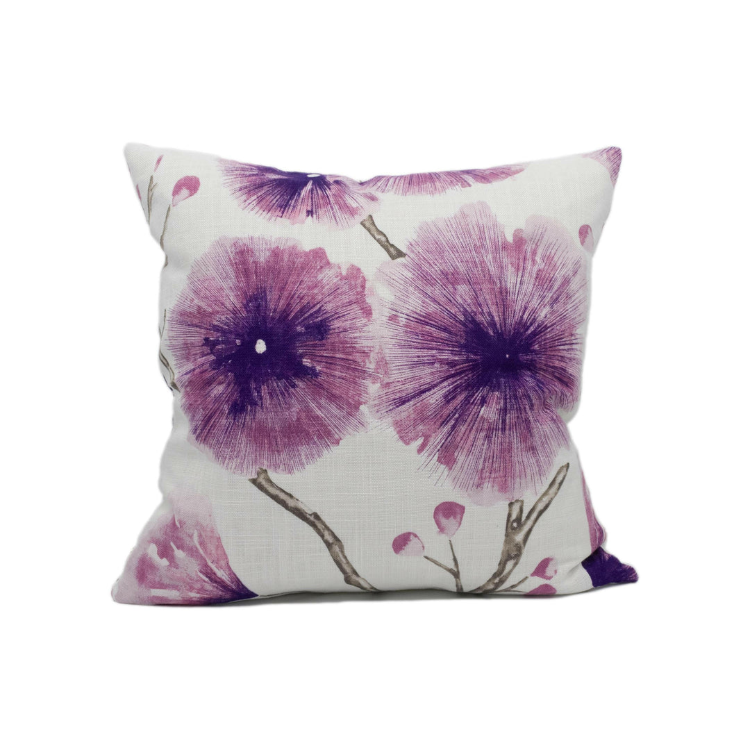 Harlequin - Kabala - Pink / Damson - Exotic Floral Cushion Cover Handmade Throw Pillow Designer Home Décor.