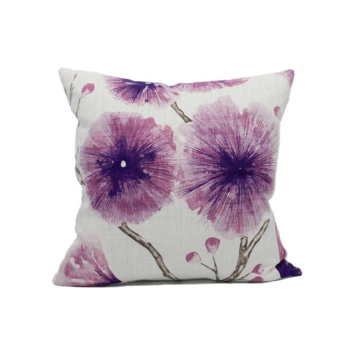 Harlequin - Kabala - Pink / Damson - Exotic Floral Cushion Cover Handmade Throw Pillow Designer Home Décor.