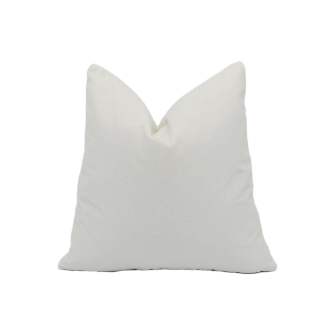 Designer Velvet Stunning White Cushion Cover Throw Pillow Home Décor.