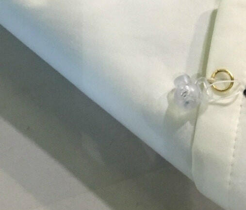 Schumacher - Giove -  Emerald & Sapphire -  Made To Measure Professionally Made Roman Blind.