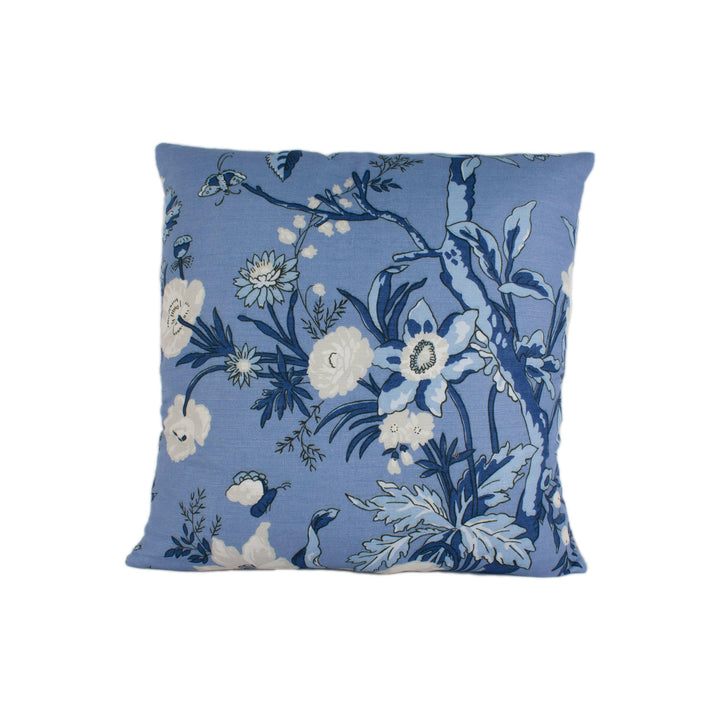Thibaut - Nemour - Blue - Stunning Designer Cushion Cover Home Décor Throw Pillow.