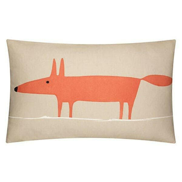 MR FOX Scion Cushion Covers in 5 Colours - Option of Quality Cushion Pad - Designer Throw Pillow Stunning Scatter Pillow Luxury Home Decor.