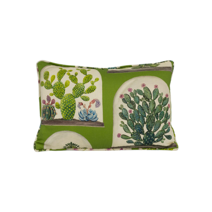 Sanderson - Terrariums - Botanical Green - Stunning Designer Cushion Cover Home Décor Throw Pillow.