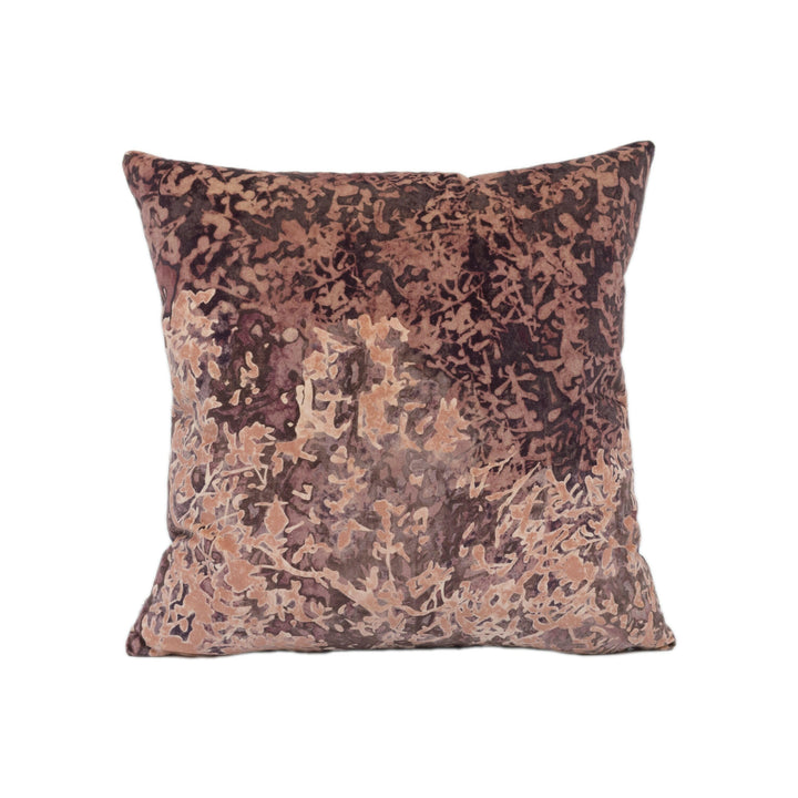 Zoffany - Belvoir - Fig / Hollyhock - Abstract Ombré Forest Luxury Velvet Cushion Cover - Handmade Throw Pillow Designer Home Decor.