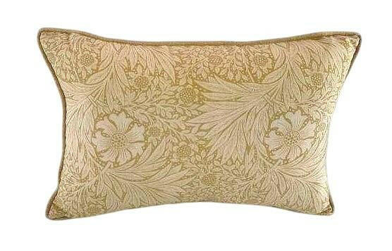 William Morris - Marigold - Lichen / Cowslip - Cushion Cover Throw Pillow Designer Home Decor.