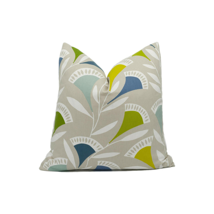 Scion - Noukku - 5 Colourways Available - Retro Geometric Floral Cushion Cover - Handmade Throw Pillow - Designer Home Decor.