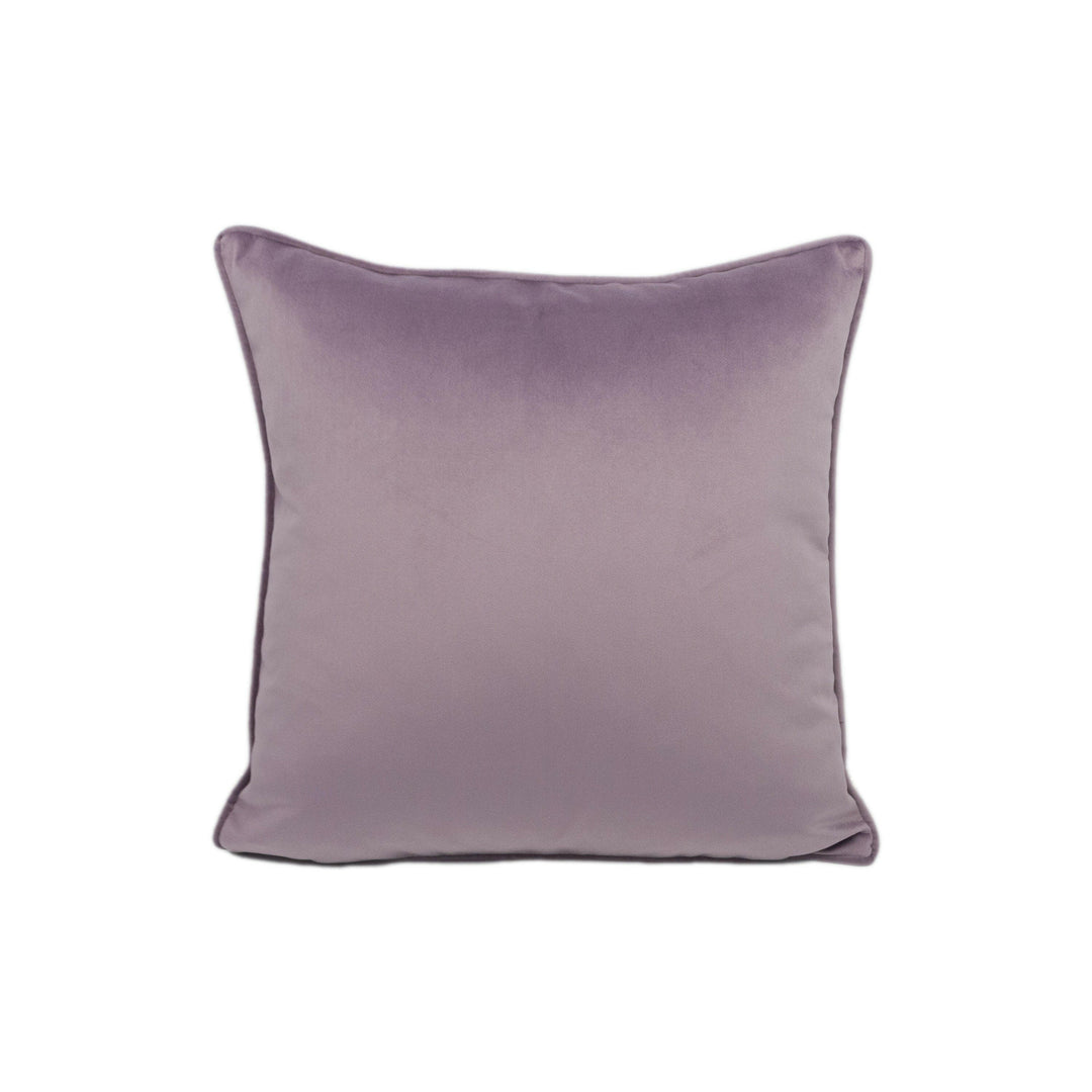Stunning Designer Heather Purple Velvet Cushion Cover - Handmade Throw Pillow Designer Home Décor.