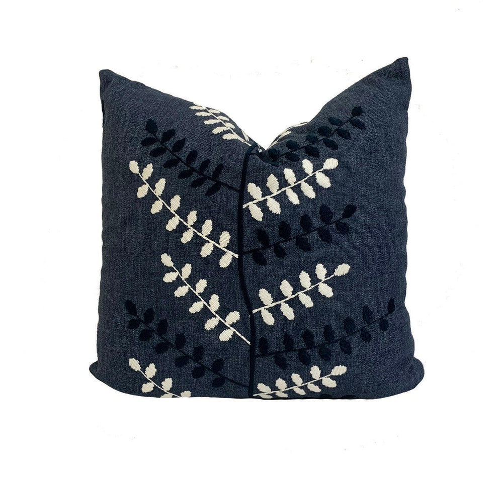 Prestigious Textiles - Cadiz - Indigo - Cushion Cover Throw Pillow Designer Home Decor.