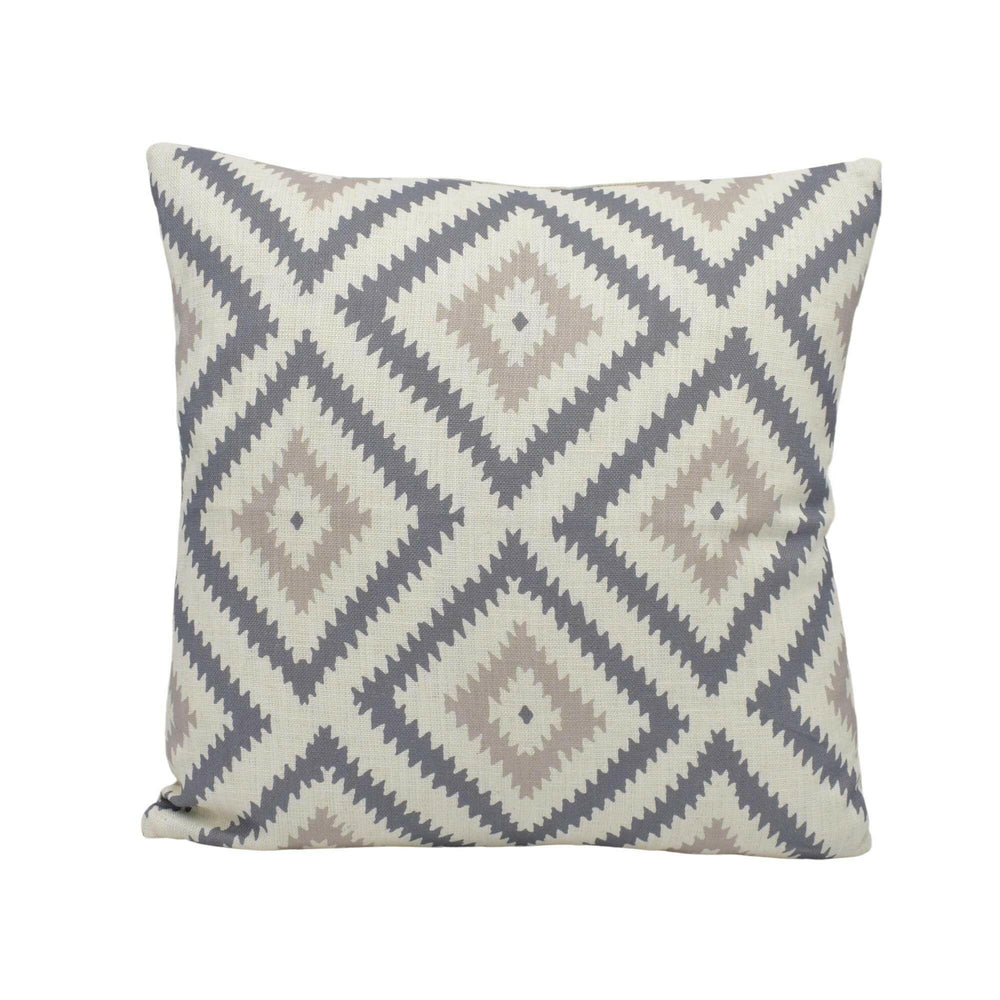 Andrew Martin - Glacier - Storm - Strong Graphic Southwestern Influenced Designer Cushion Cover - Luxury Throw Pillow - Handmade Home Decor.