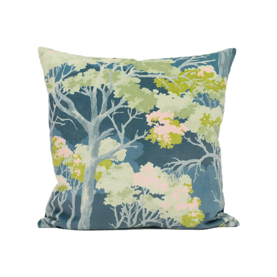 Linwood - Arboreal - Dusk - 1940's Inspired Trees and Foliage Cushion Cover - Handmade Throw Pillow - Designer Home Décor.