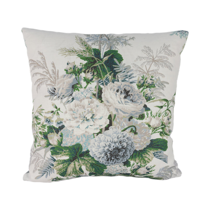 Cowtan and Tout - Longbourn - Grey / Fern - Cushion Cover Pillow Throw Designer Home Decor