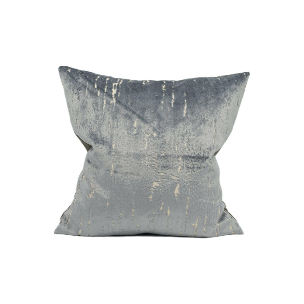 Stunning Plush Modern Abstract Silver Grey Cut Velvet Cushion Cover - Handmade Throw Pillow - Designer Home Décor.
