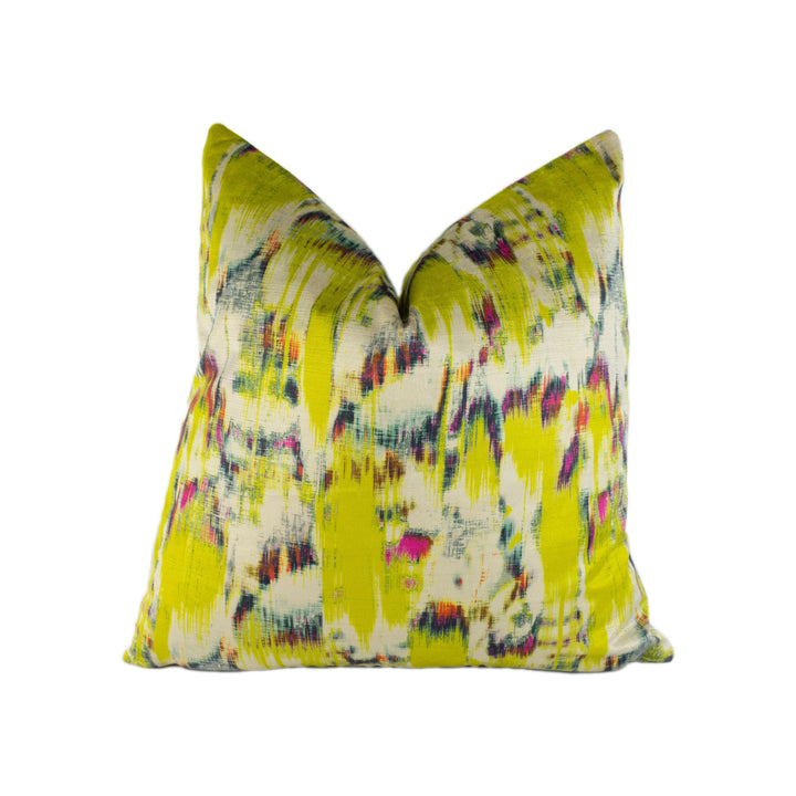 Panaz - Solaris - Citrus - Stunning Velvet Cushion Cover Handmade Throw Pillow Designer Home Décor.