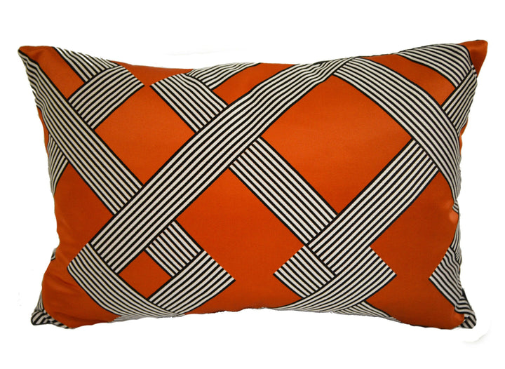 Manuel Canovas - Derain - Orange - Stunning Designers Cushion Cover Home Decor Throw Pillow.