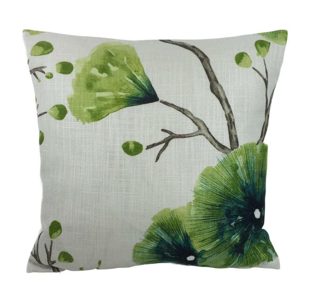 Harlequin - Kabala - Gooseberry - Exotic Floral Cushion Cover Handmade Throw Pillow Designer Home Decor.
