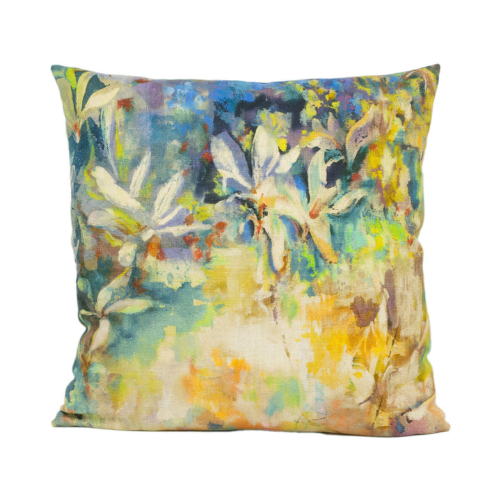 Boeme - Magnolia - Sundance - Stunning Abstract Floral Cushion Cover Handmade Throw Pillow Designer Home Décor.