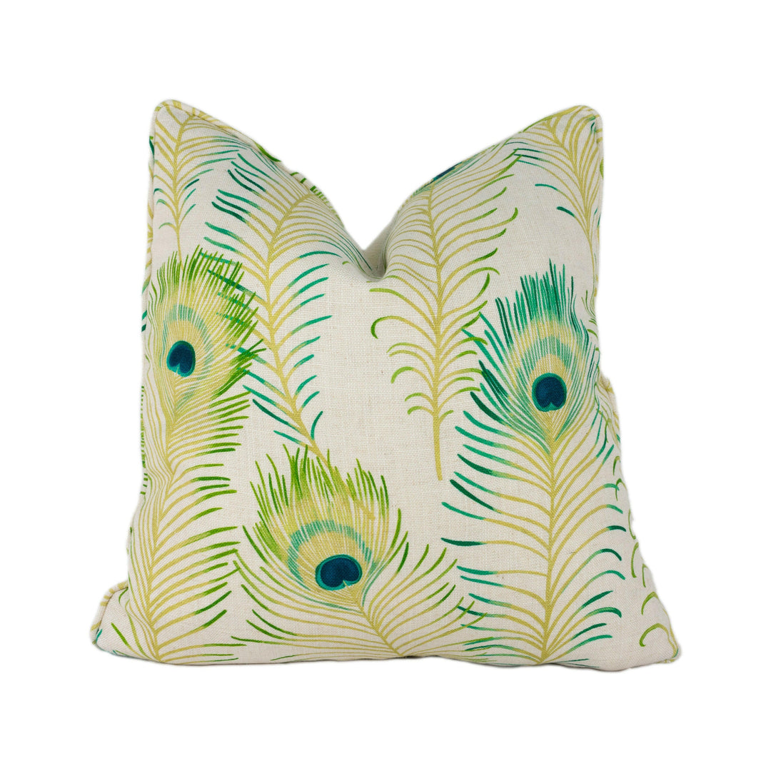 Sanderson Fabrics - Themis - Teal - Stunning Cushion Cover Throw Pillow Designer Home Decor.