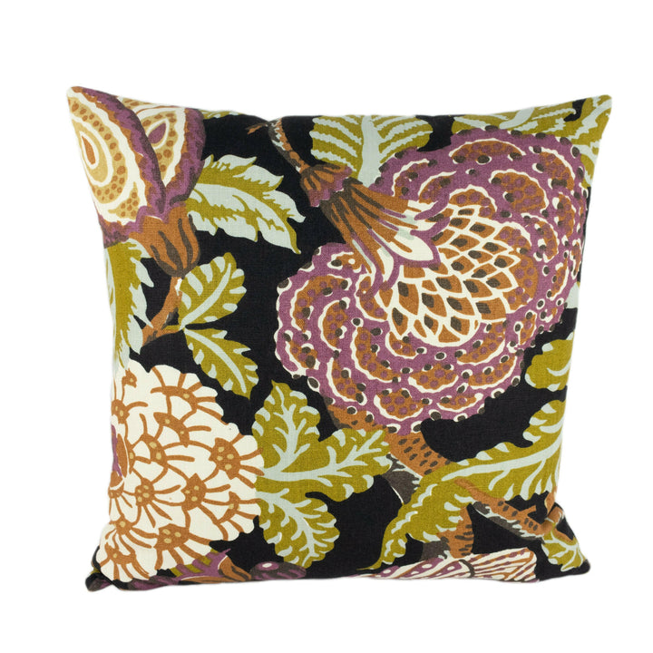 Thibaut - Mitford - Black / Plum - Vintage 1920&
