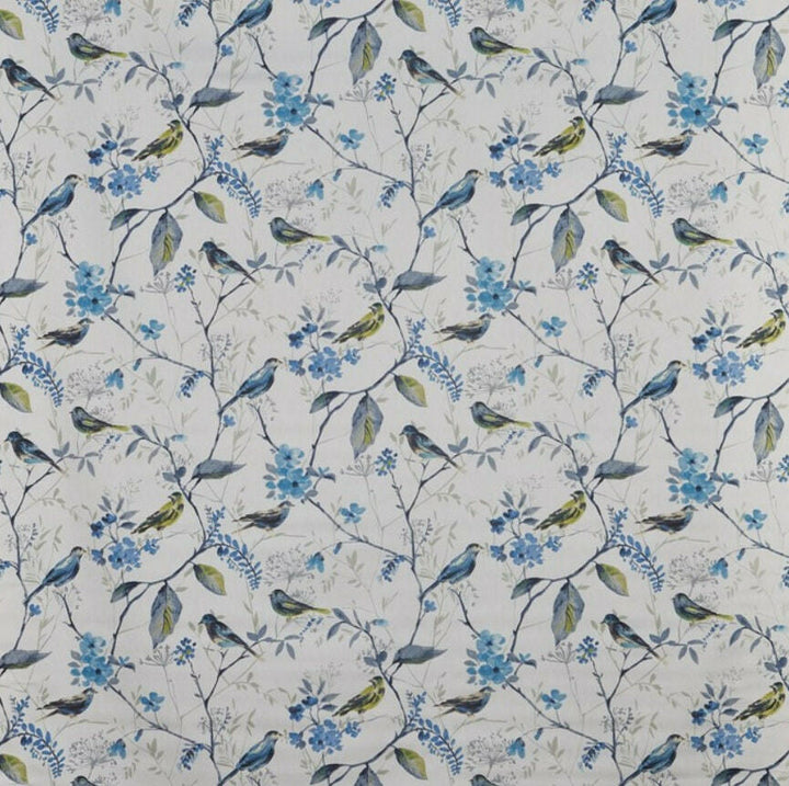 Prestigious - Birdsong - Larkspur - Wonderful Trailing Leaves & Birds Cushion Cover - Handmade Throw Pillow Designer Home Decor.